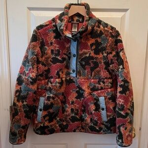 L.L. Bean Multicolor Teddy Jacket